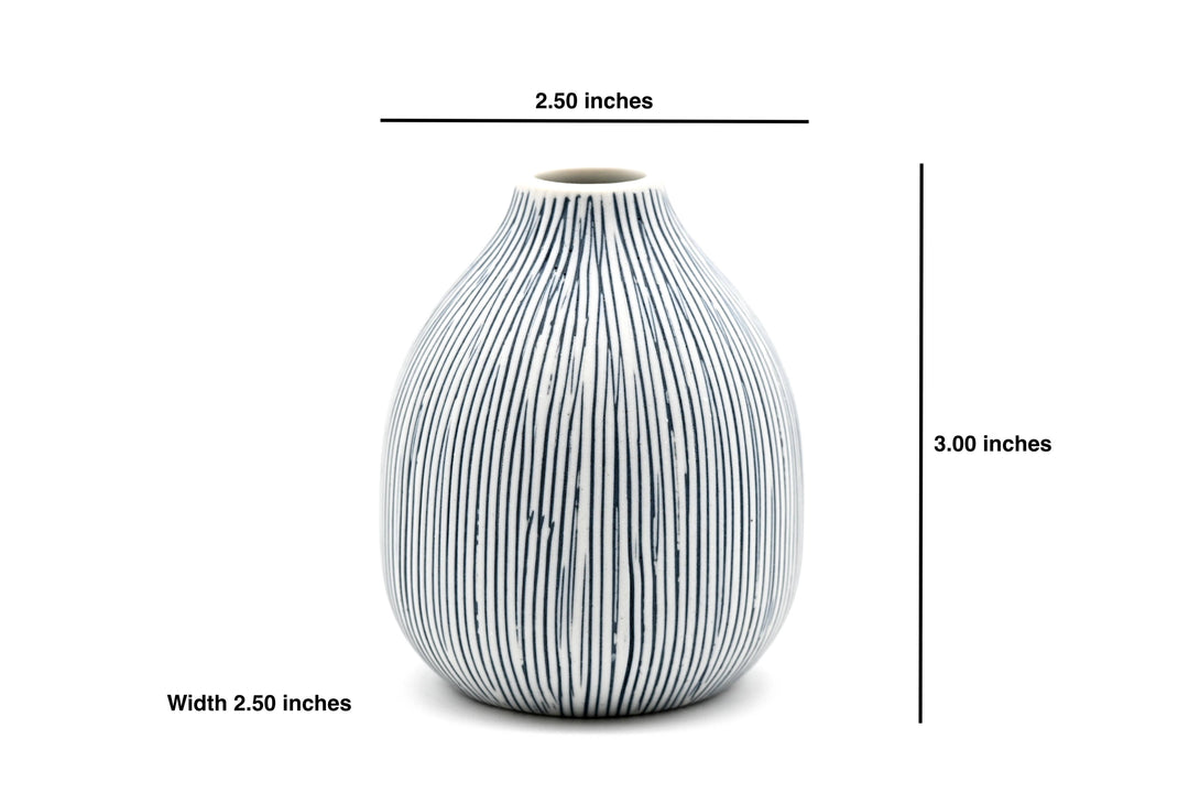 432W27 ADAM MINI M - Handcrafted Porcelain Bud Vase