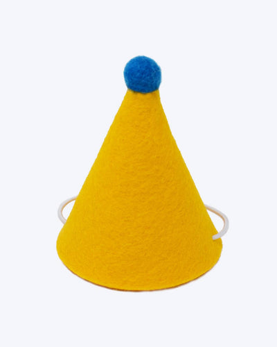 PAWTY HAT Yellow MD02