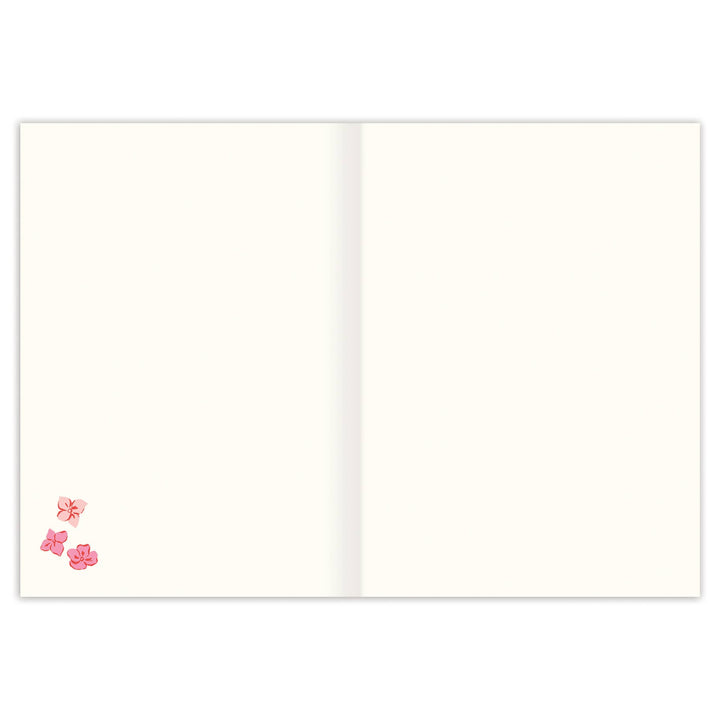 Bright Florals Vase Thank You Card