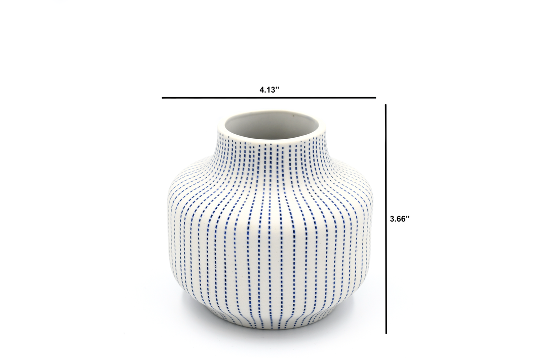 1561W26 DIANA MINI S-Handcrafted Porcelain Vase