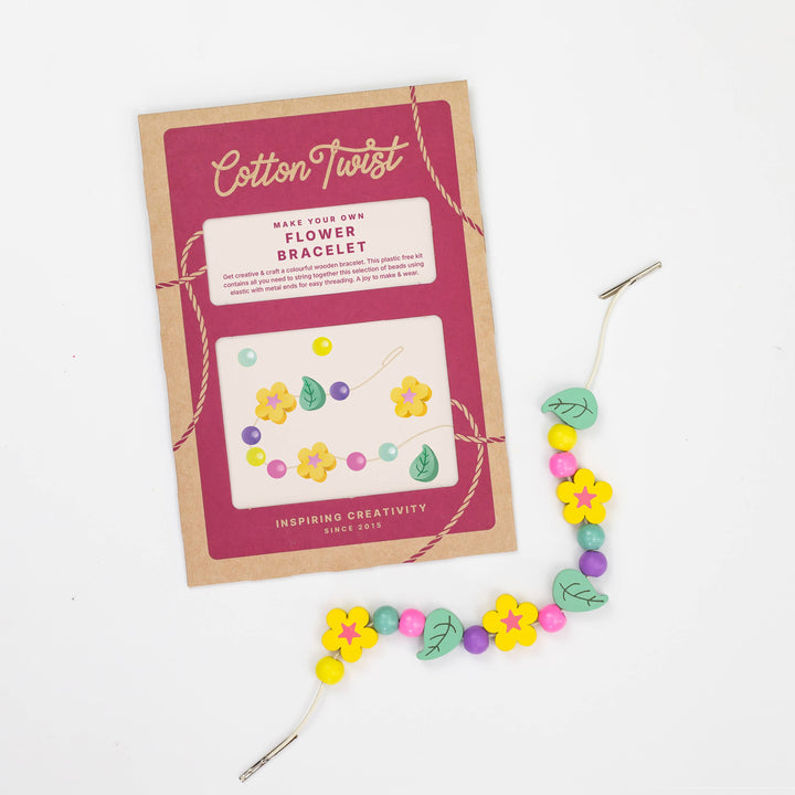 Make Your Own Flower Bracelet UKCA6
