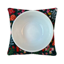 Load image into Gallery viewer, Floral Mushroom Microwave Bowl Cozy