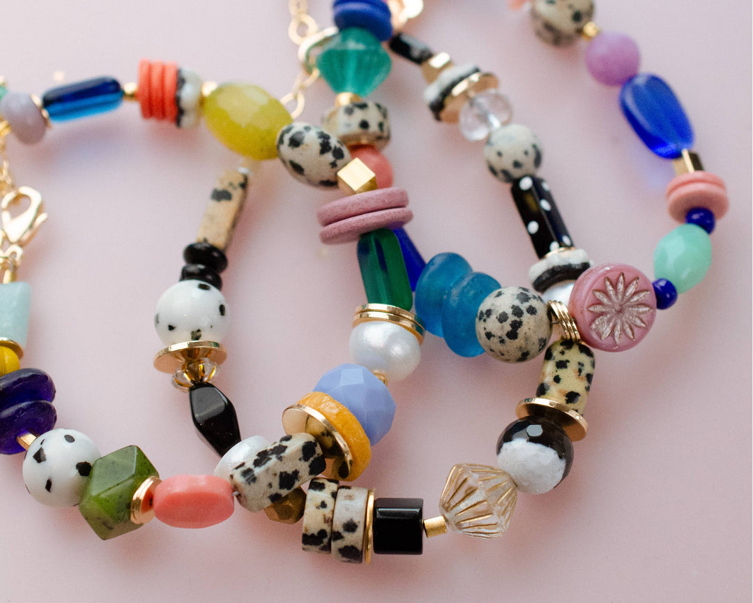 Colorful Handmade Beaded Bracelets JM124