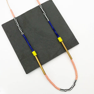 Colour Block Necklace LA05