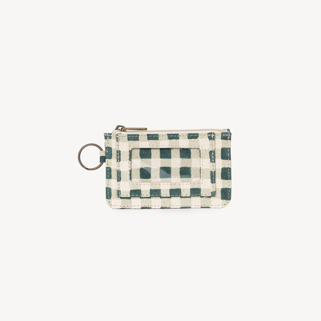ID Pouch - Evergreen Gingham joyn17