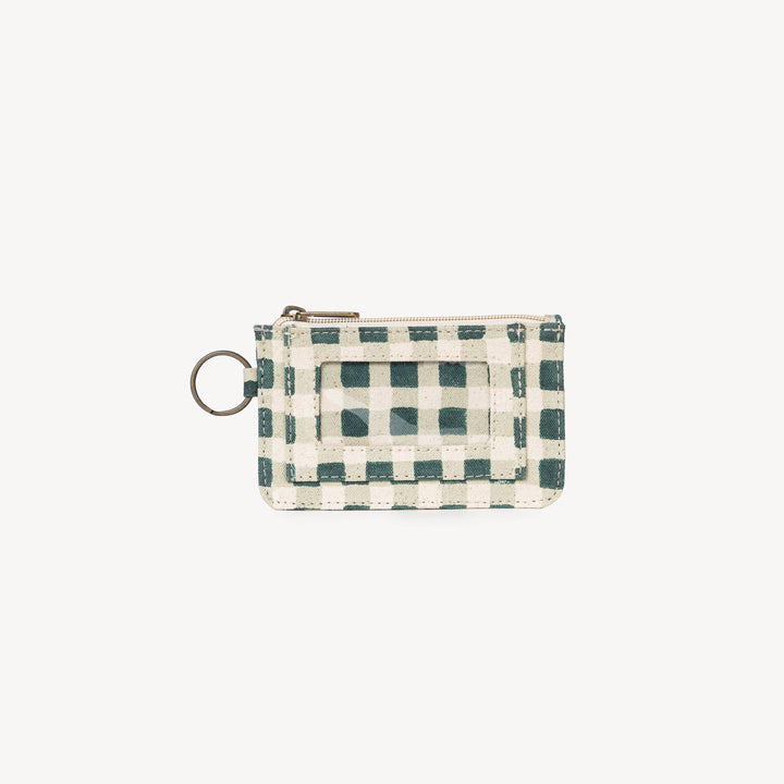 ID Pouch - Evergreen Gingham joyn17