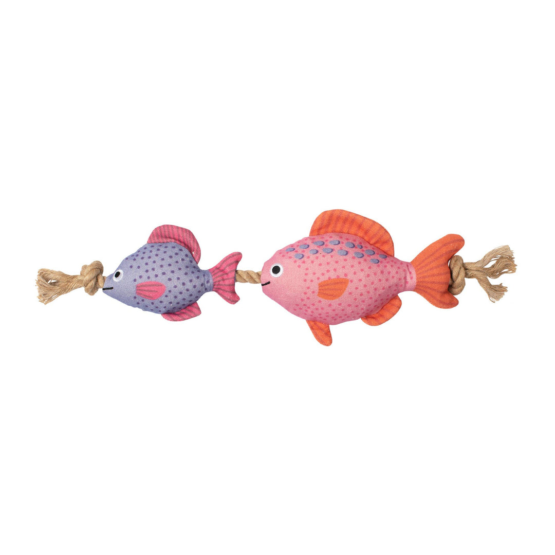 GILLTY AS CHARGED CANVAS DOG TOY