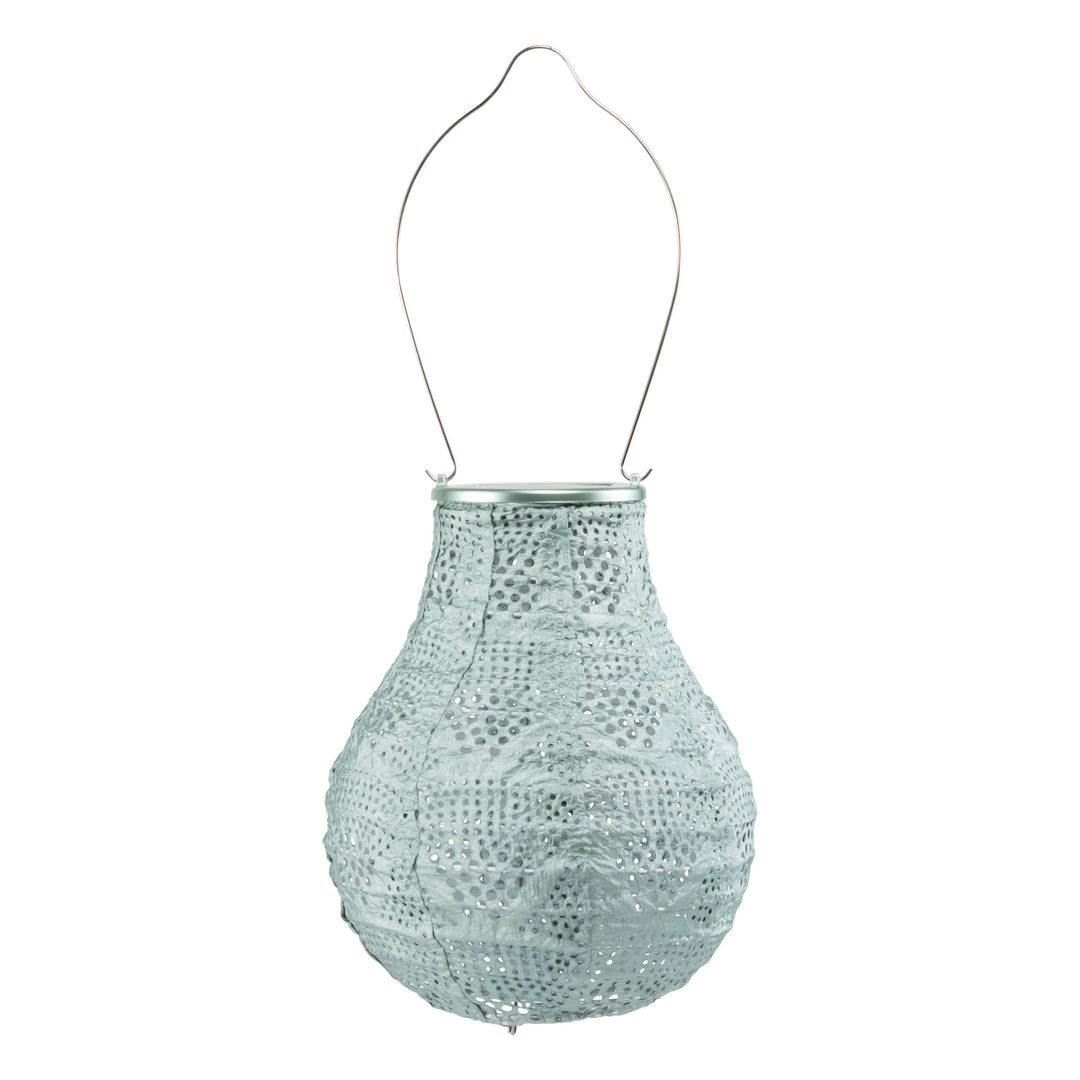 Stella Bulb 8" Solar Lantern - Sage