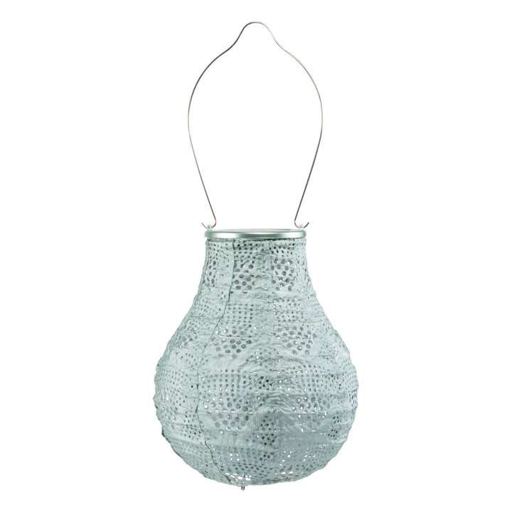 Stella Bulb 8" Solar Lantern - Sage