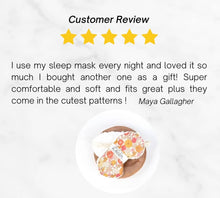 Load image into Gallery viewer, Sleep Mask / Sweet Dreams Sleep Mask /  Jungle Cat