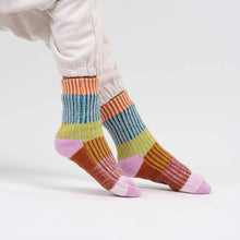 Load image into Gallery viewer, Mosaic House Socks VR433