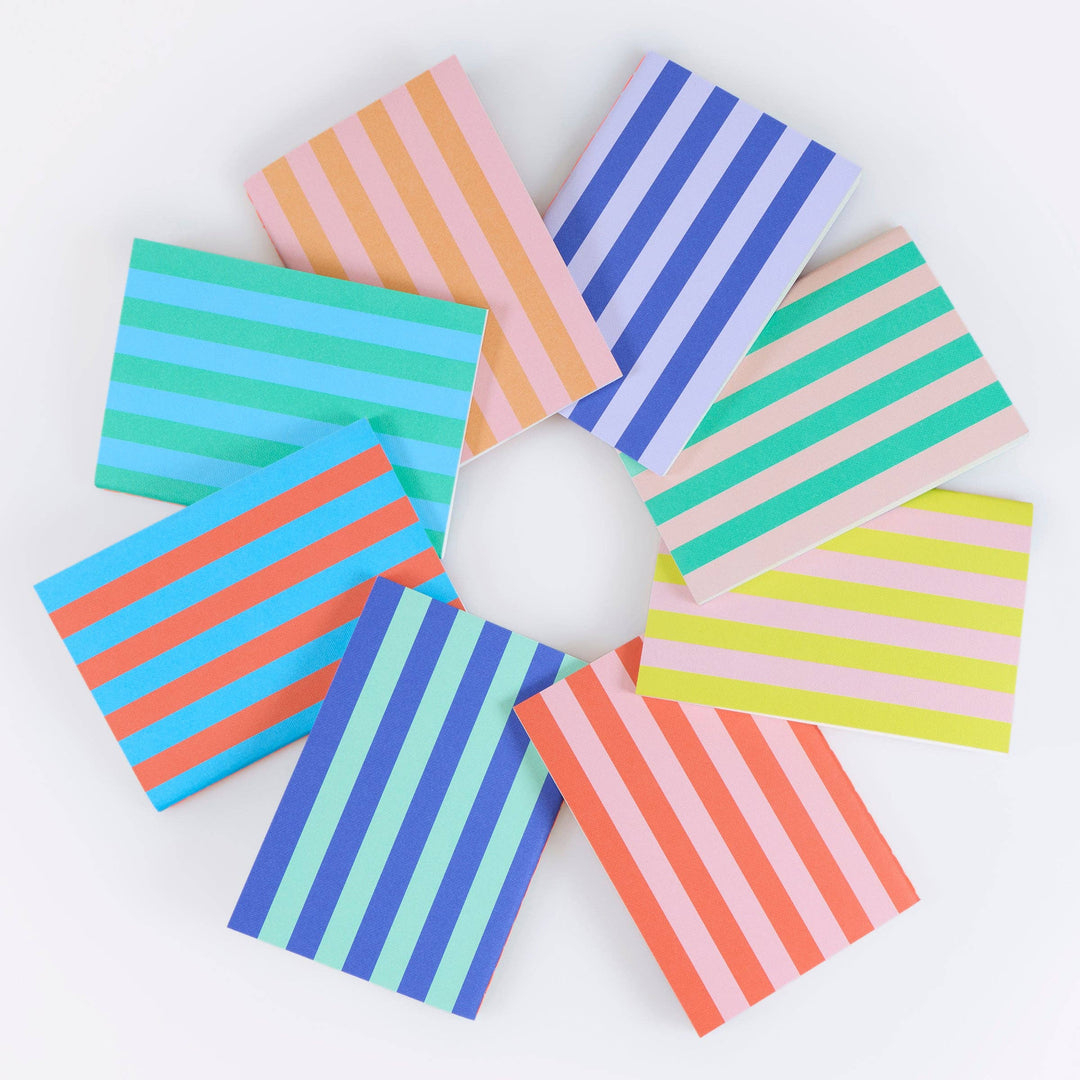 Meri Meri Striped Notebooks