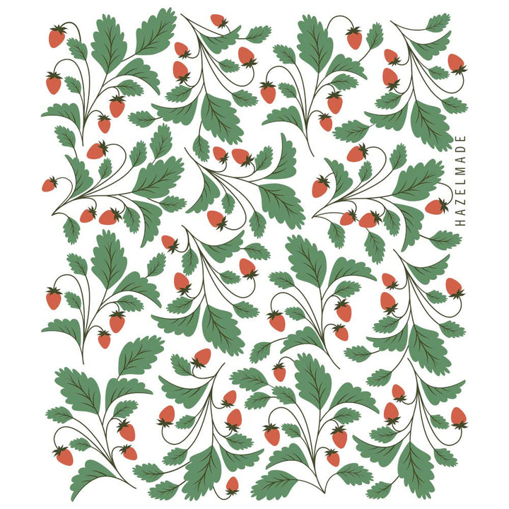Strawberries Tea Towel / Kitchen Decor / Midwest Made HM106