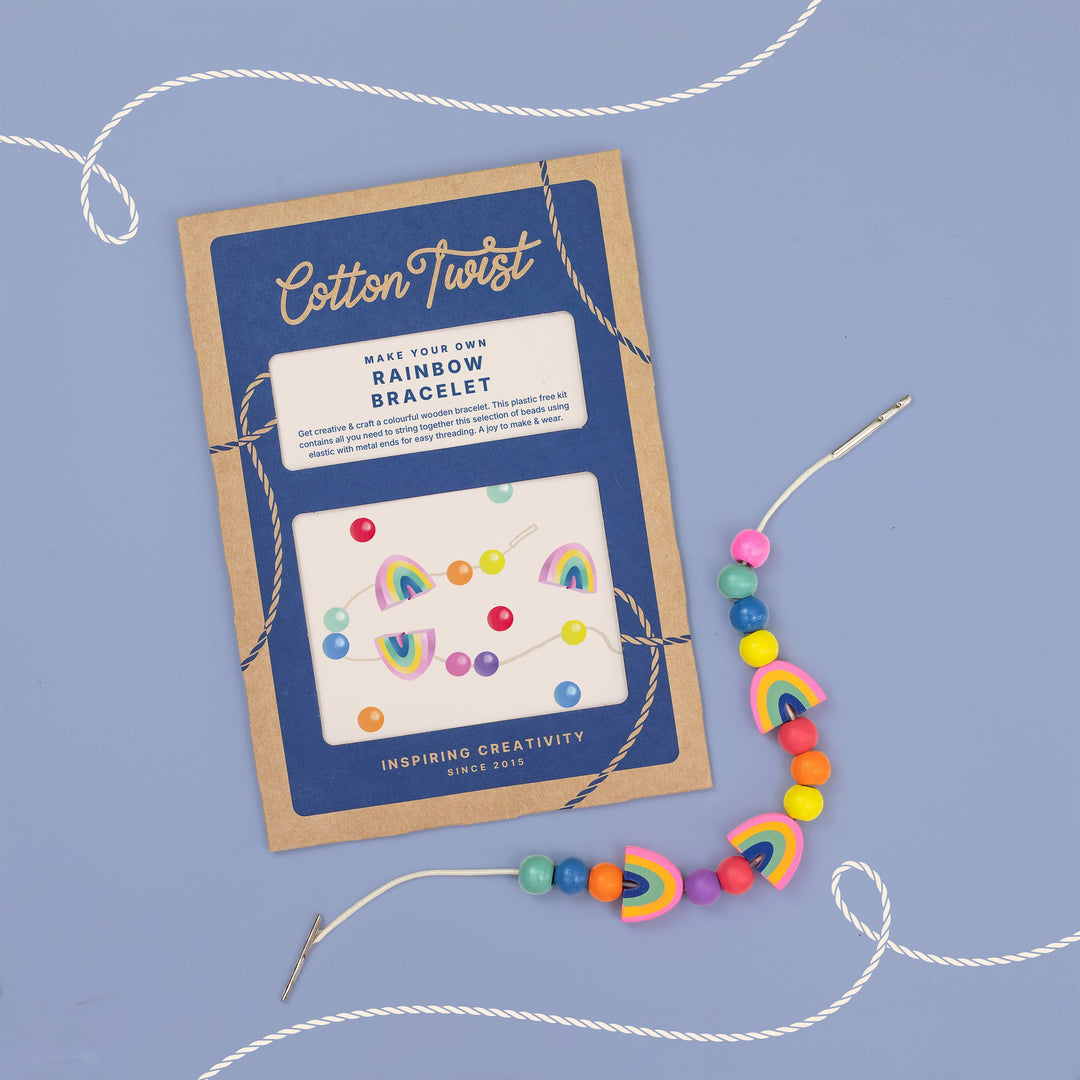 Make Your Own Rainbow Bracelet UKCA1