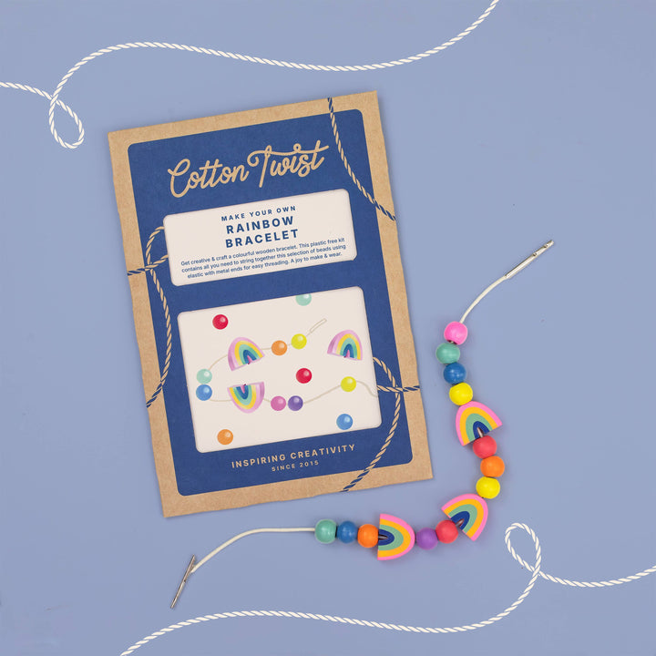 Make Your Own Rainbow Bracelet UKCA1