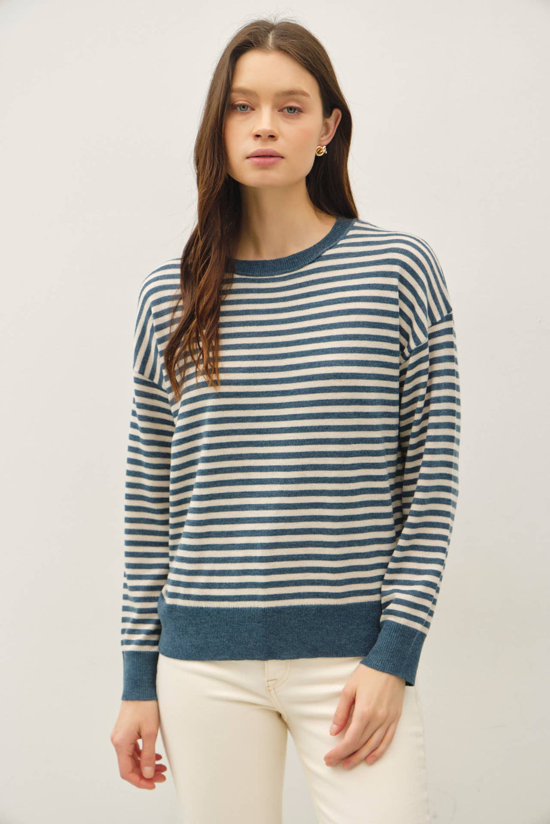 WOOL BLENDED SWEATER
