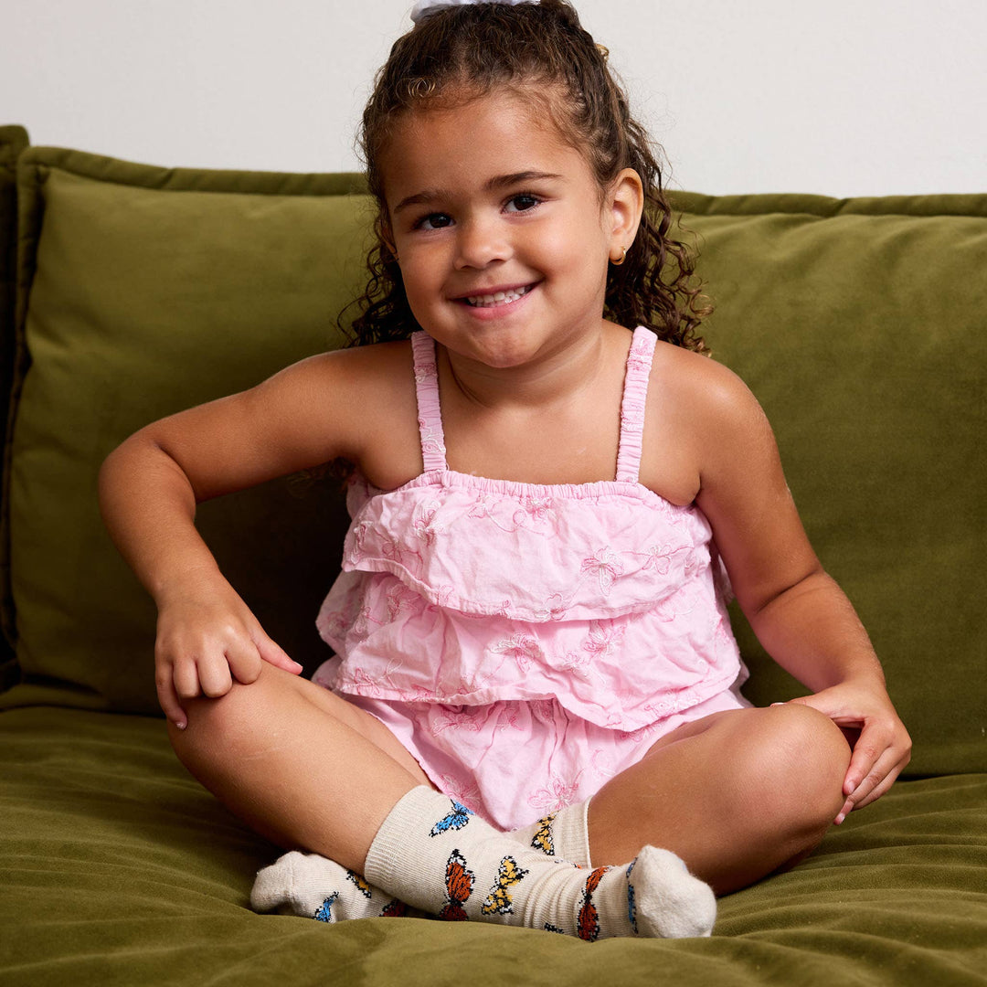 Kids Socks that Protect Butterflies | Organic Cotton Socks
