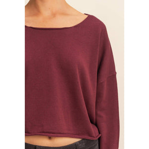 Wide Neck Sweater HYF10
