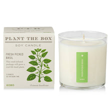 Load image into Gallery viewer, Fresh Picked Basil - Plant the Box Candle - 9oz.