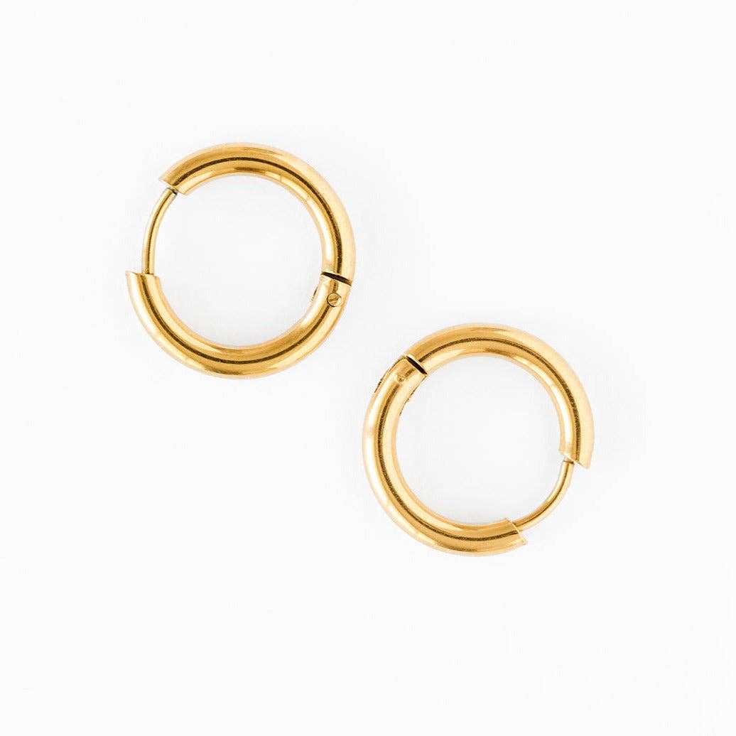 Endless Hoop: Gold / 8mm PP972