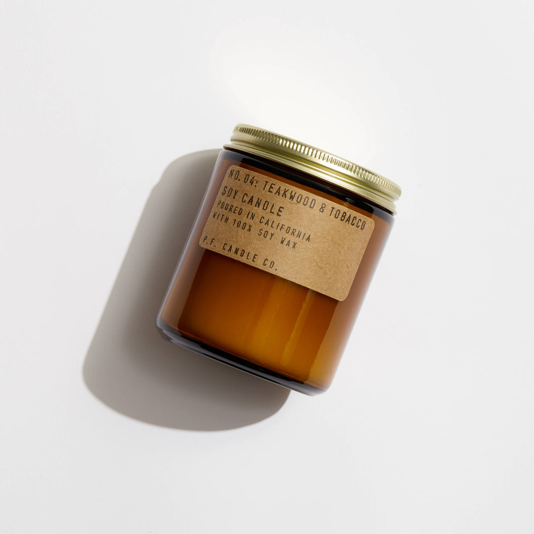 Teakwood &amp; Tobacco - 7.2 oz Standard Soy Candle
