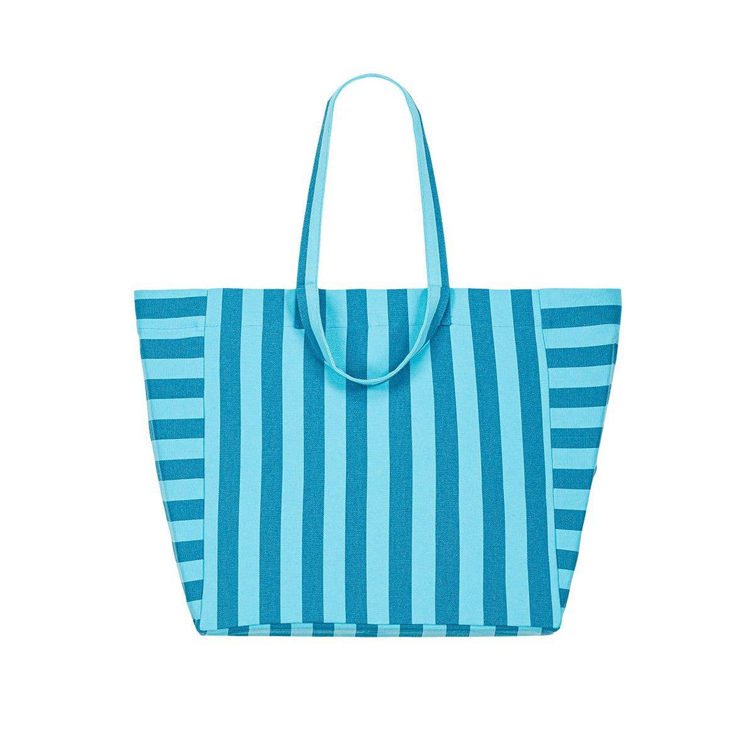 ELISA TOTE BAG STRIPES CAPRI / TAHITIAN
