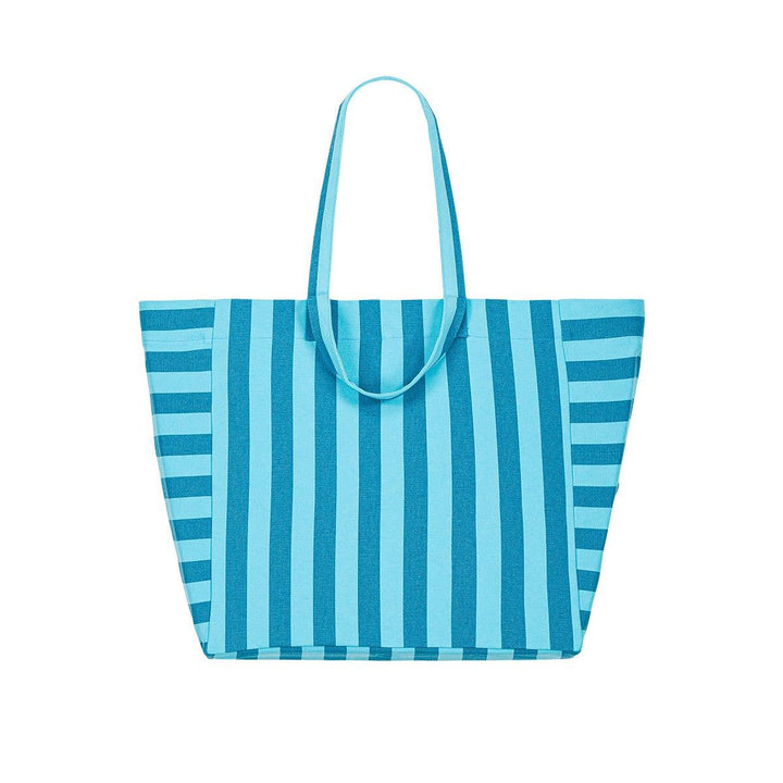 ELISA TOTE BAG STRIPES CAPRI / TAHITIAN