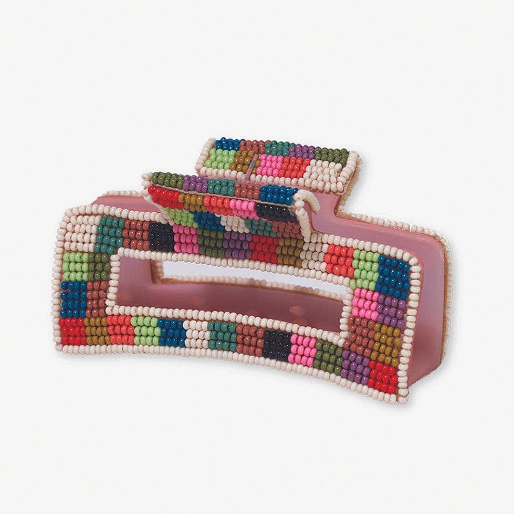 Lola Multi-Color Checked Claw