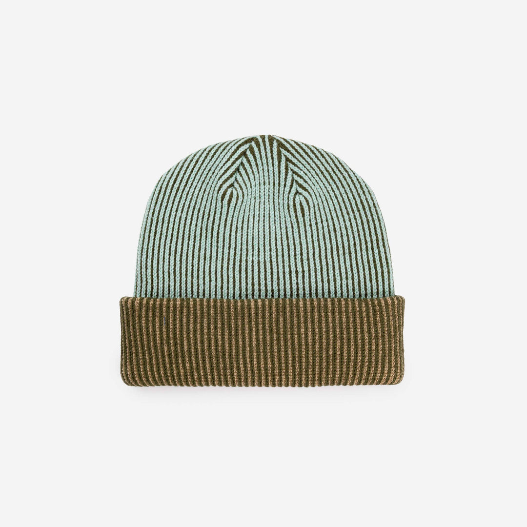 Pinstripe Plush Beanie