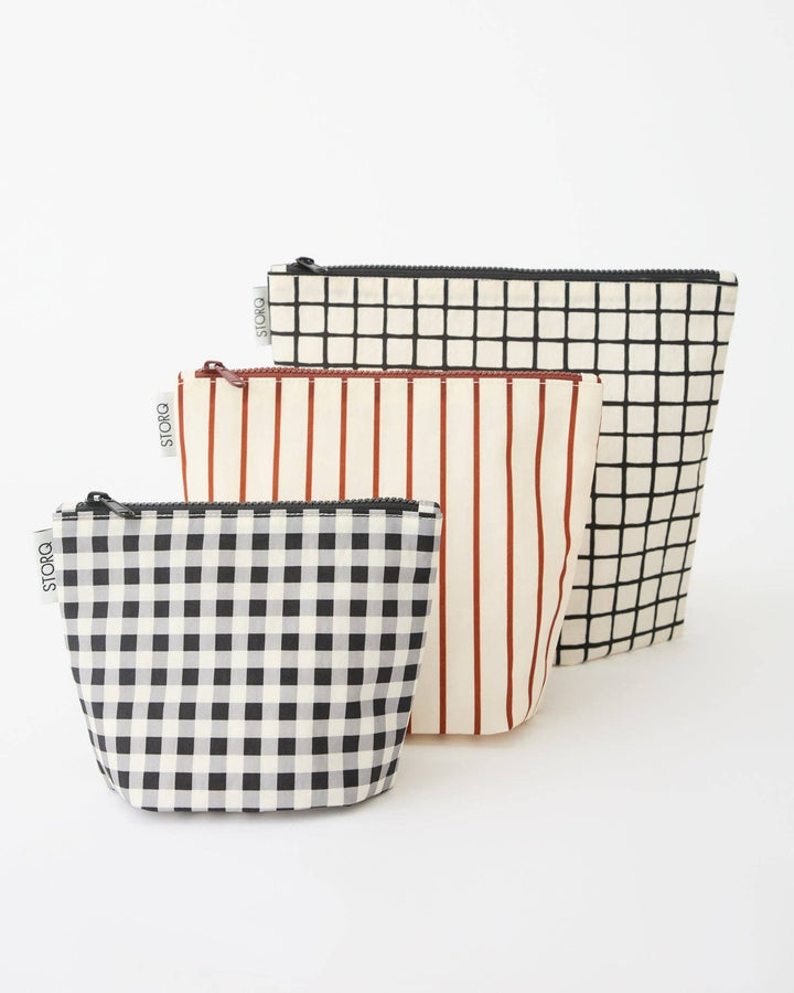 Fall Colors: Zipper Pouch Three-Piece Set