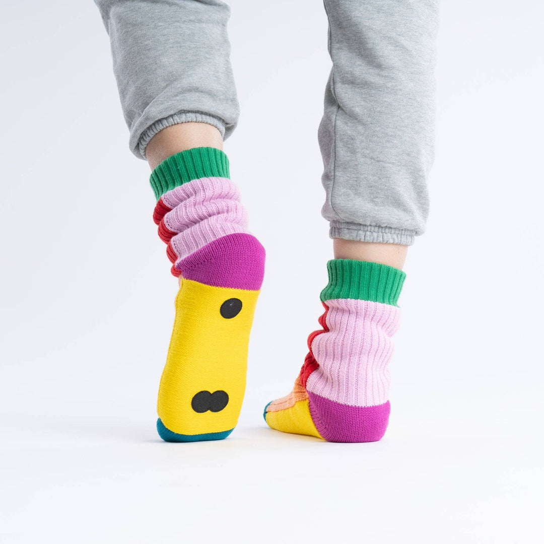Kaleidoscope Knit House Socks VR534