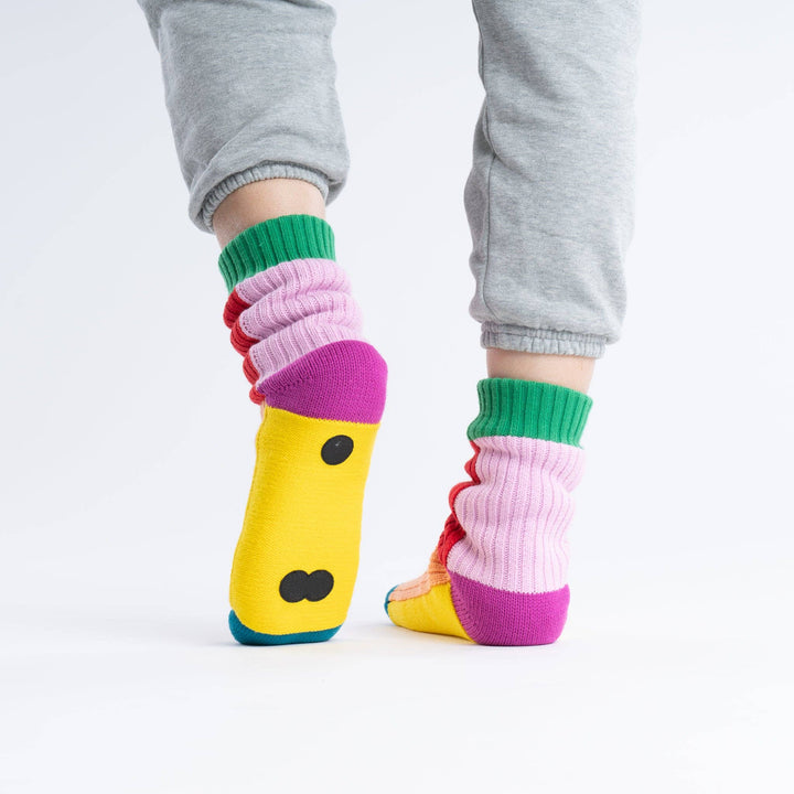 Kaleidoscope Knit House Socks VR534