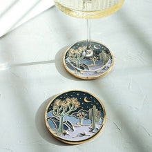 Load image into Gallery viewer, Cool Desert Luxe Coaster | Summer Gift + Garden Gift