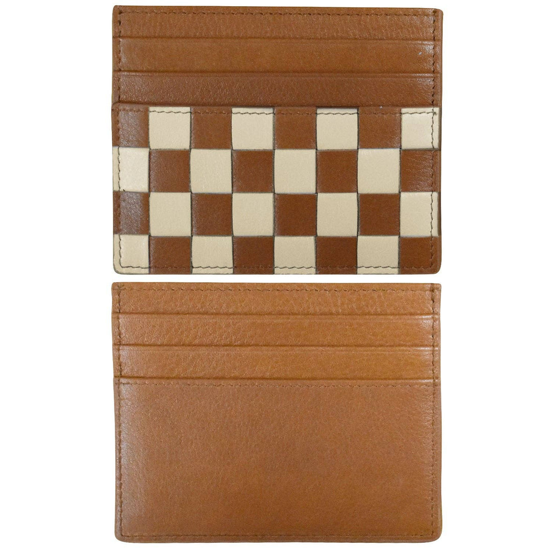 CHECKERBOARD CARD CASE