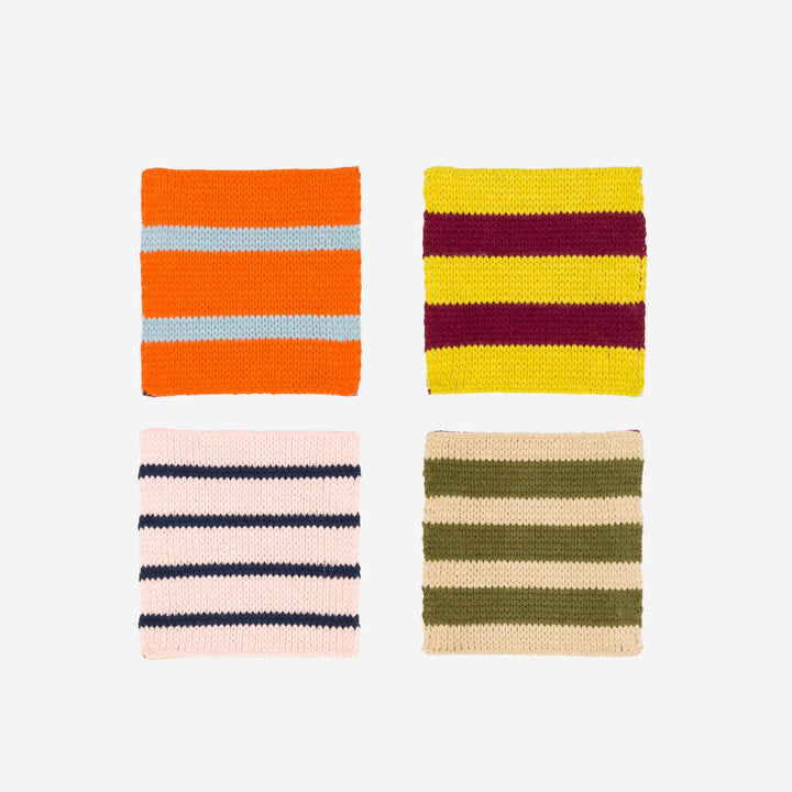 Patchwork Stripe Coaster Set VR297