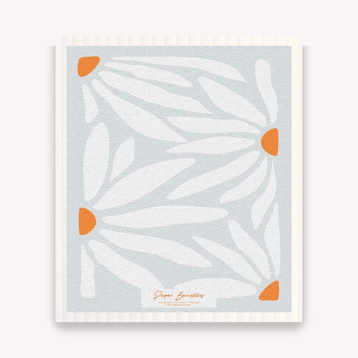 Set of 3 Swedish Dishcloth: Daisy Combo