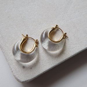 Millie Acrylic Hoops JJ204