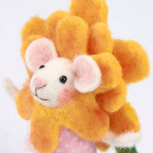 Load image into Gallery viewer, Yellow Flower Mouse Critter