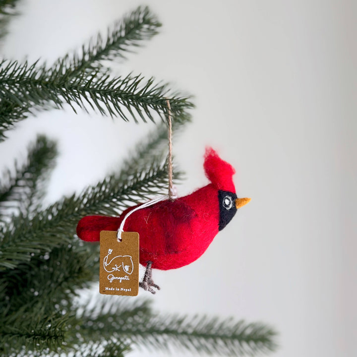 Felt Bird Ornaments - B Set