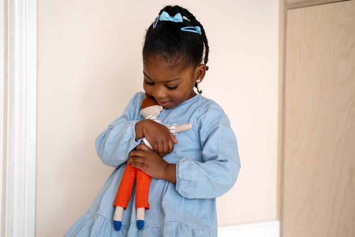 Cotton Knit Doll: Buddy Red
