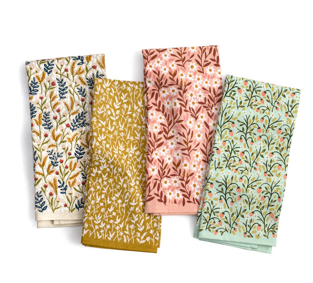 Tiny Floral Kitchen Towel Set TS22