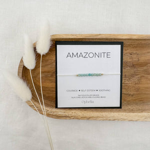 Amazonite Silk Bracelet