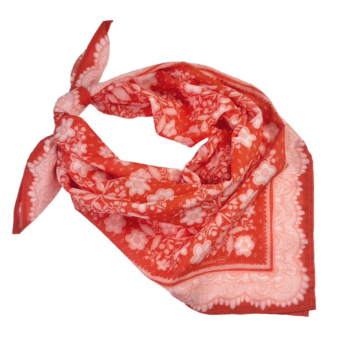 34" Wild Rag Lacey Bandana 145