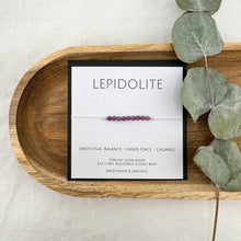 Load image into Gallery viewer, Lepidolite Silk Bracelet