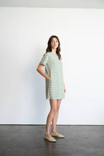 Load image into Gallery viewer, CASUAL STRIPED MINI DRESS