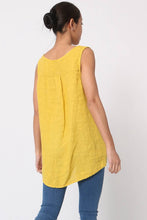 Load image into Gallery viewer, Lea &amp; Luc 100% Linen Tank Top REF. 38009