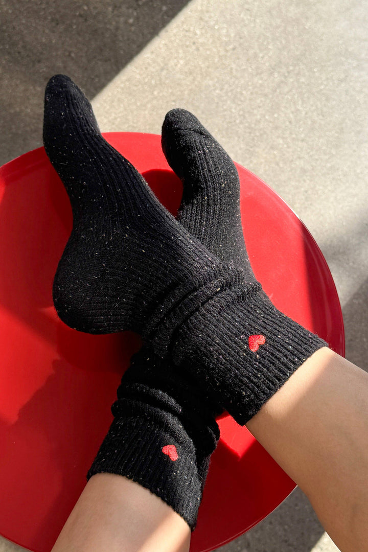 Embroidered Snow Socks