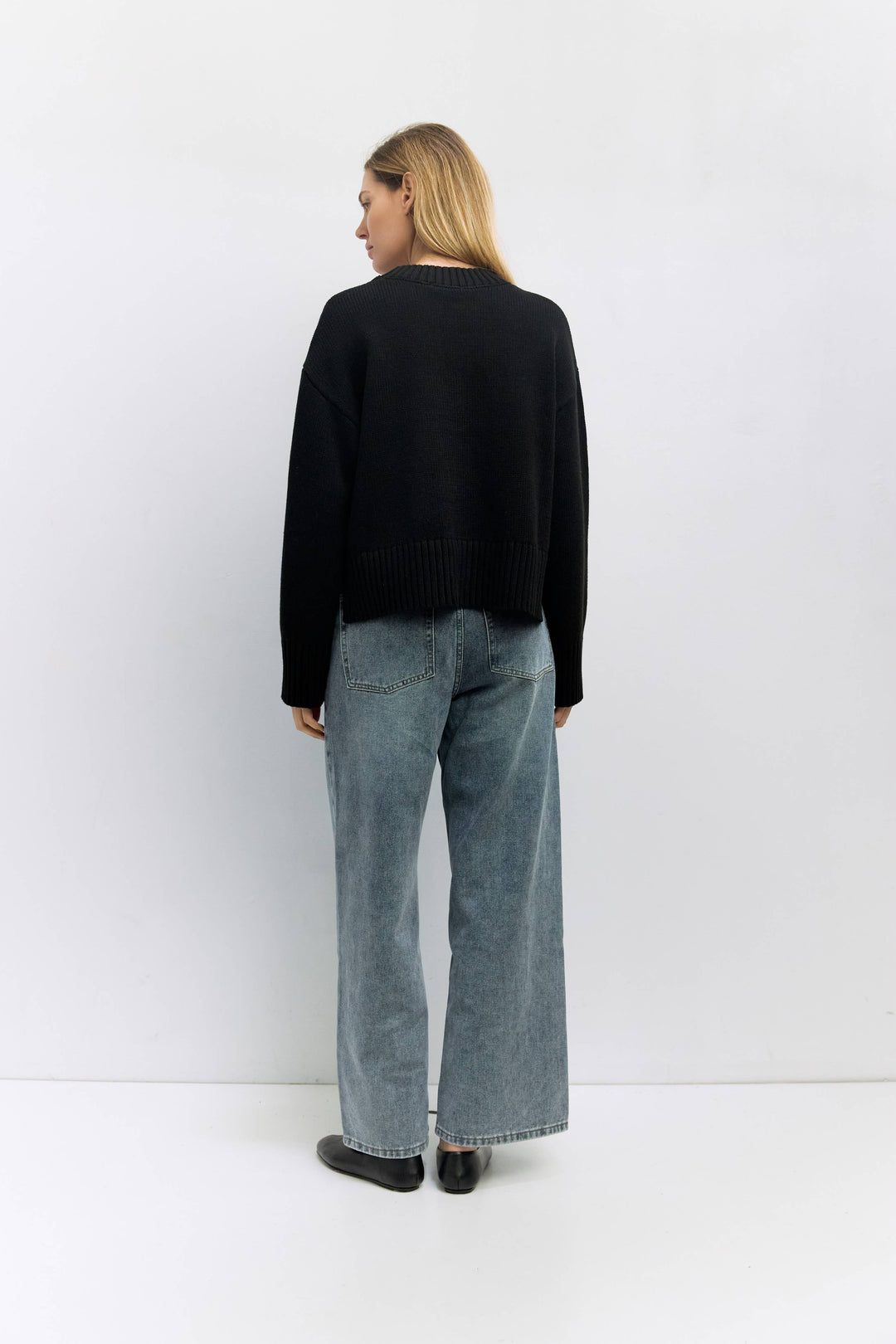The Asher Sweater | Oversized Cropped Sweater TM24