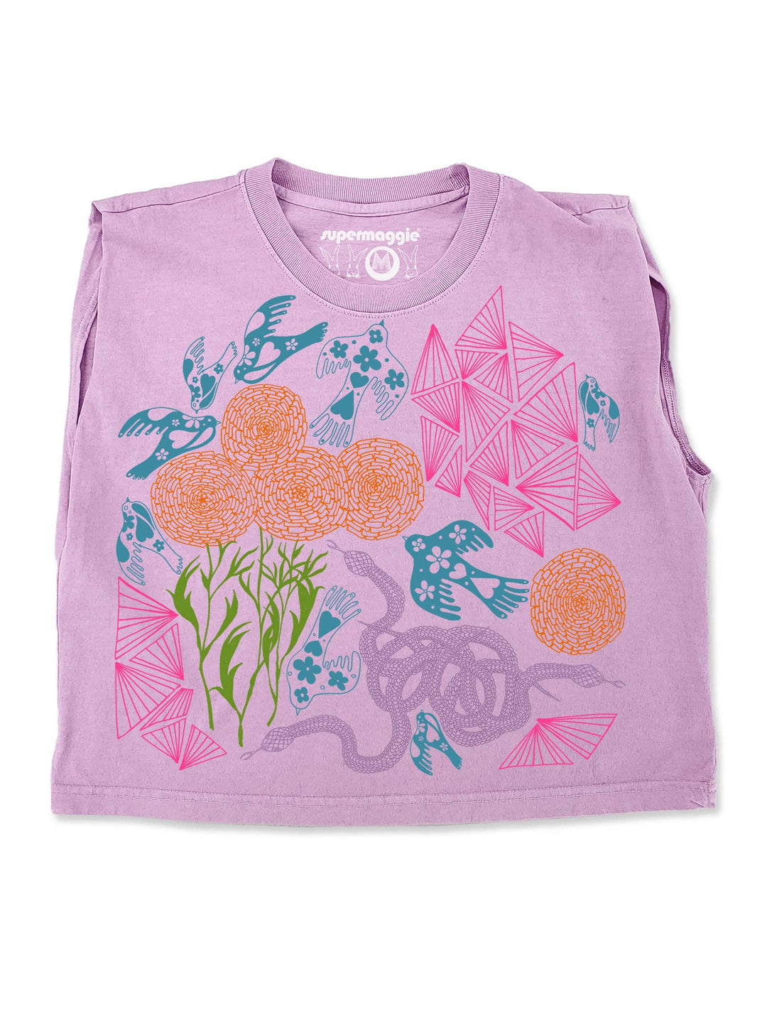 Secret Garden Maisie Heavyweight Muscle Tee SM987