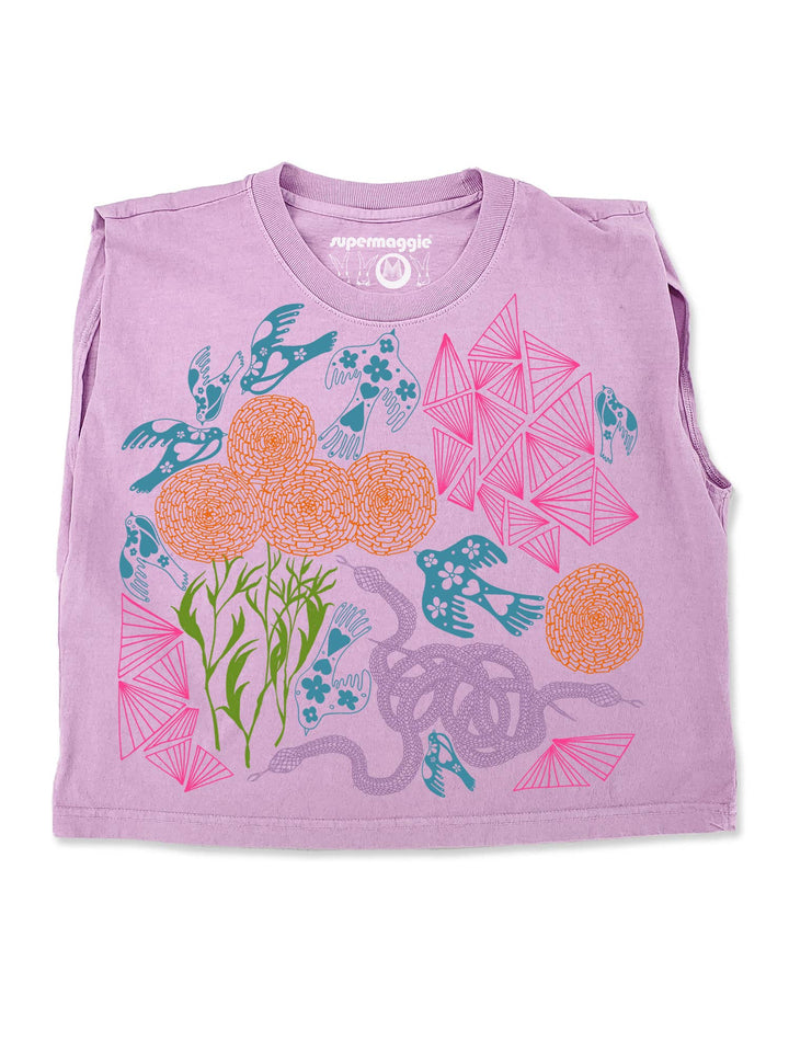 Secret Garden Maisie Heavyweight Muscle Tee SM987